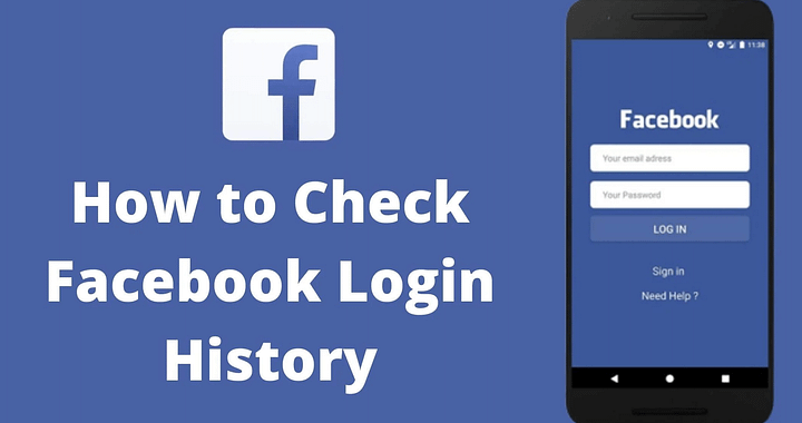 Facebook login history